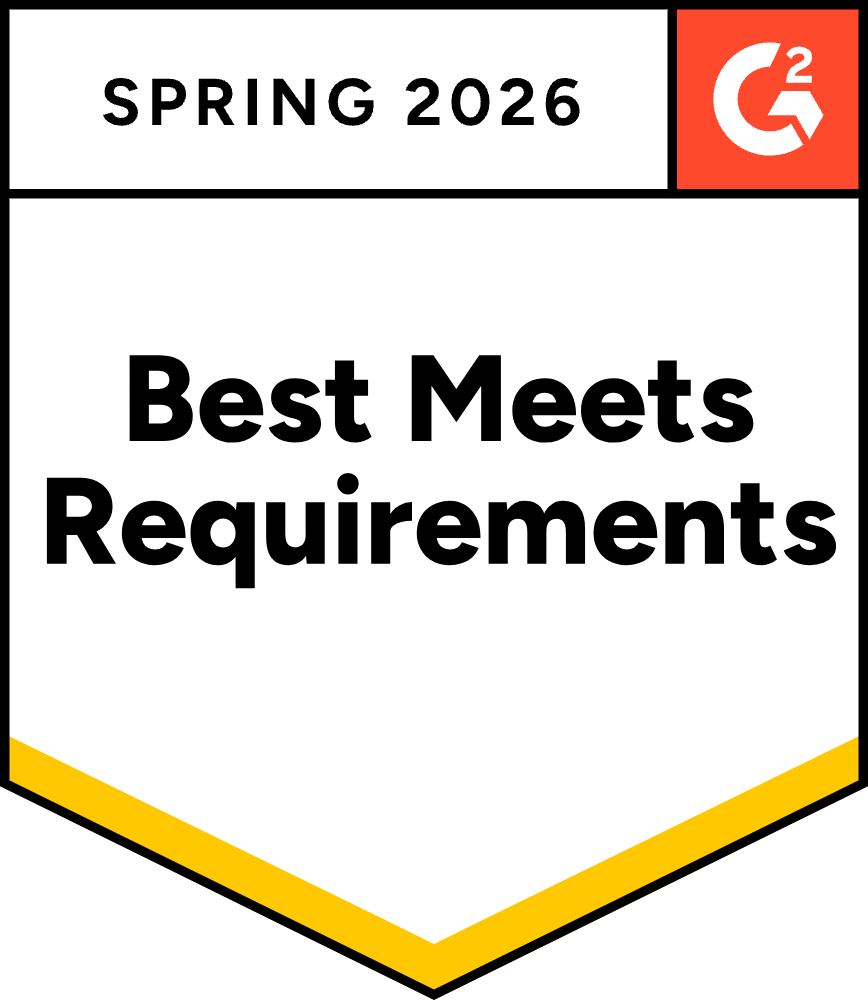 G2 Best Meets Requirements