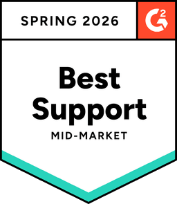 G2 Mid-Market Best Support