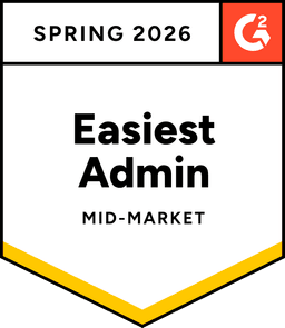 G2 Mid-Market Easiest Admin