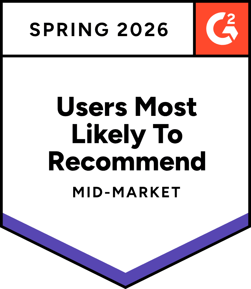 G2 award badge