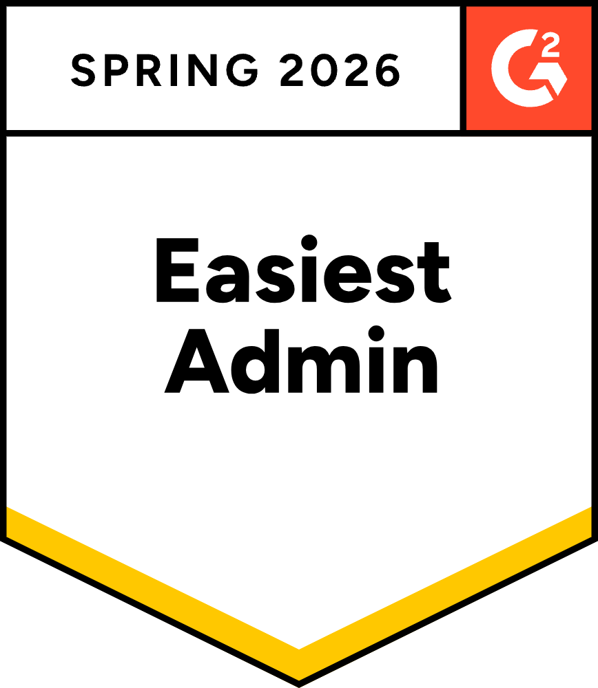 G2 Easiest Admin