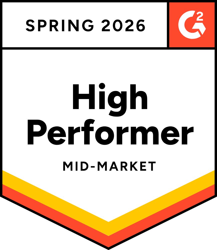 G2 High Performer Mid-Market